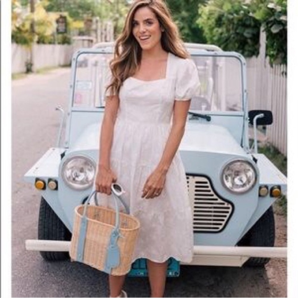 GAL MEETS GLAM VIOLETTA MIDI DRESS Anthropologie $178.00
